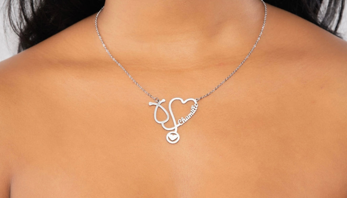 Customized Stethoscope Necklace